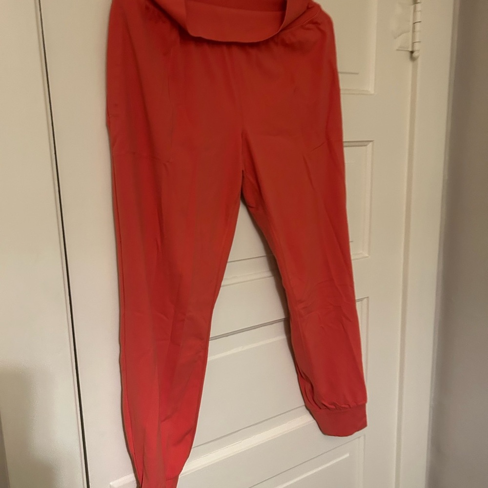 Athleta red/pink joggers